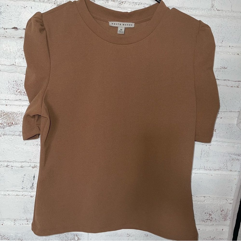 Ruffled Sleeve Top